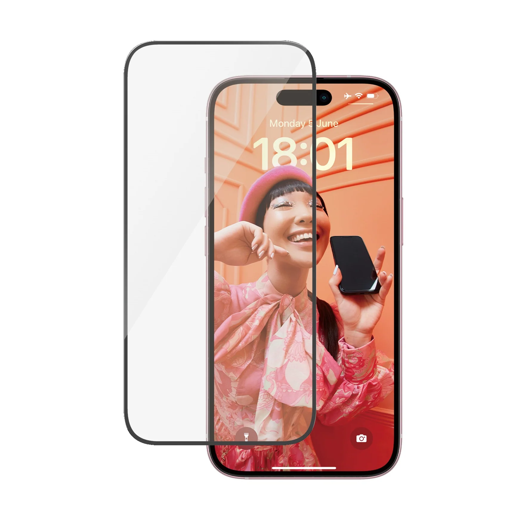 PROTECTEUR D'ÉCRAN PANZERGLASS® IPHONE 15 – Image 3