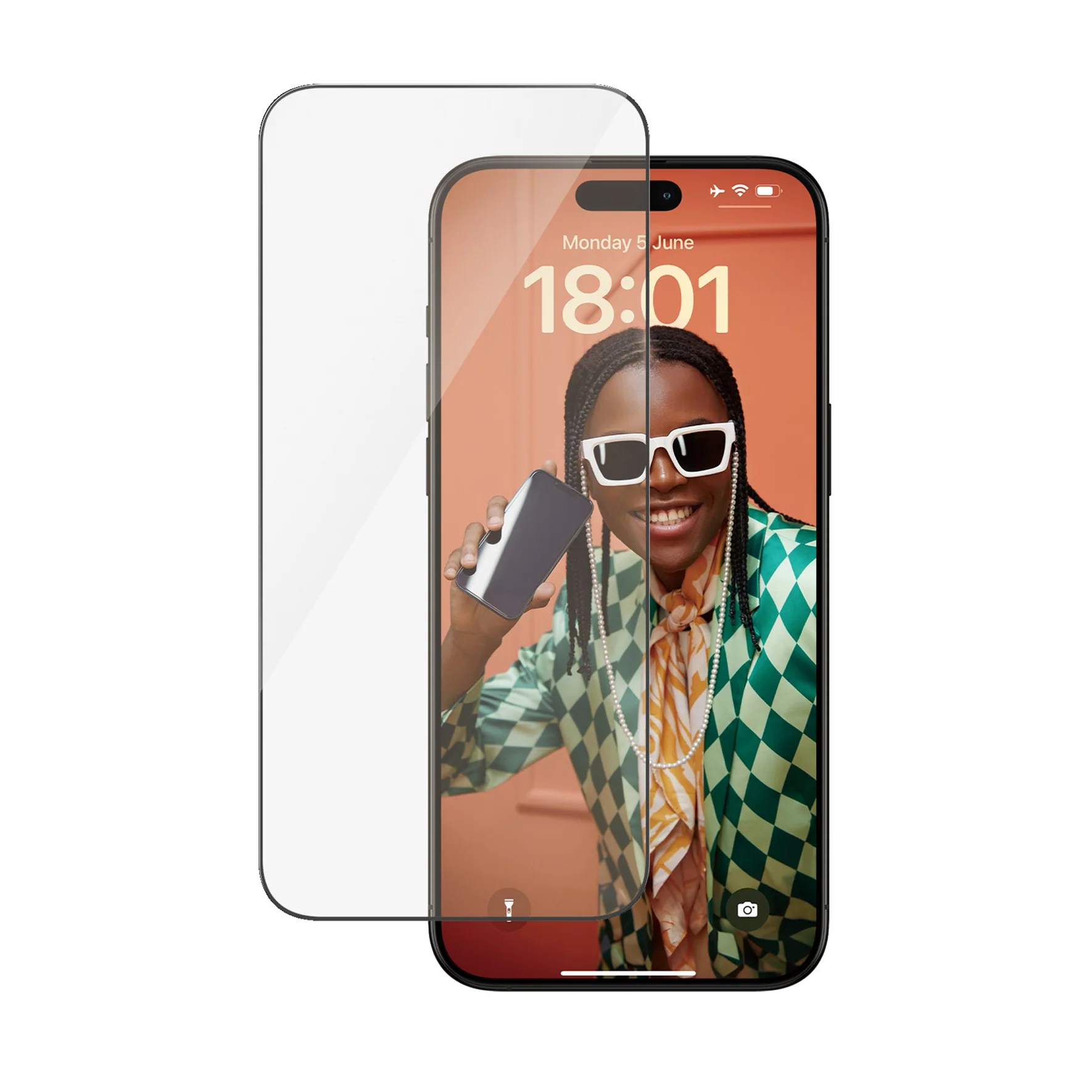 PROTECTEUR D'ÉCRAN PANZERGLASS® IPHONE 15 PRO MAX – Image 3